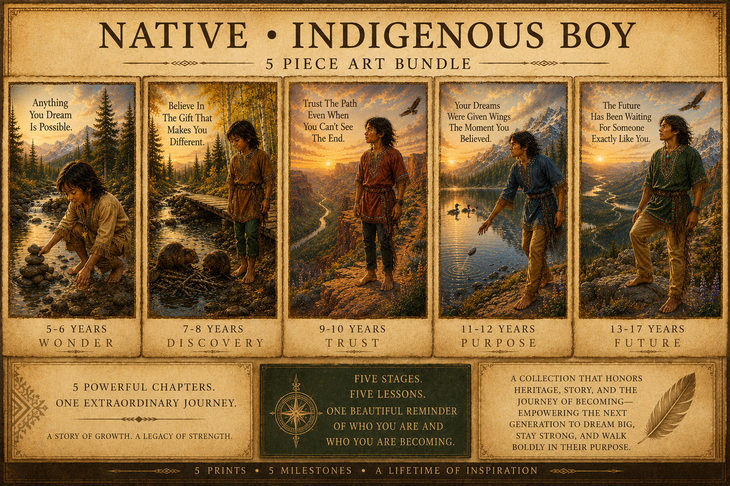 Native Heritage / Printable Artwork Collection