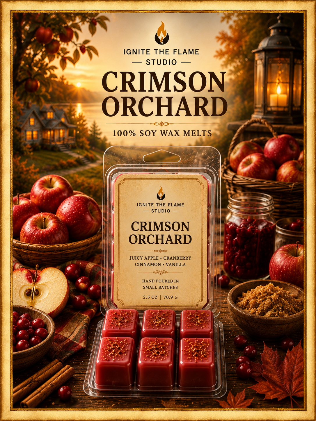 Autumn Scent Wax Melt Collection