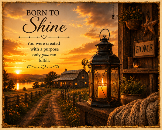 Born To Shine; Flame Gallery Print Collection No. 5