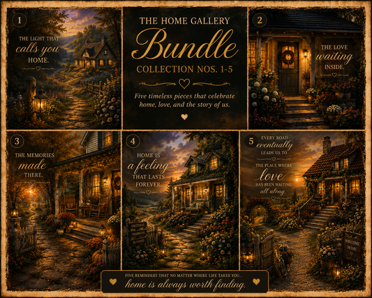 The Home Gallery Bundle; Collection No. 1–5