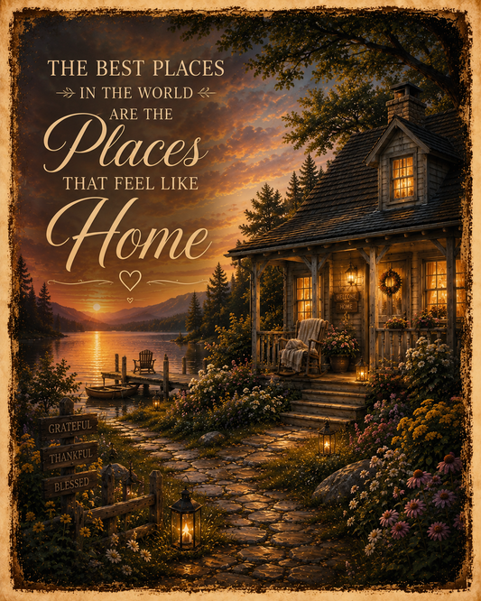 The Place Your Heart Belongs; Home Gallery Print Collection No. 4