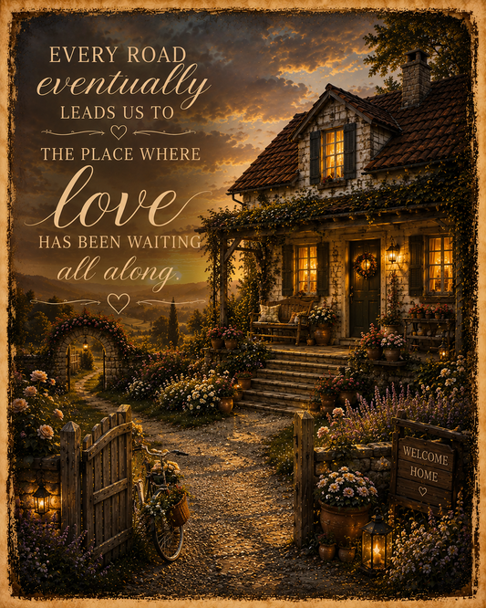Love Was Waiting All Along; Home Gallery Print Collection No. 5