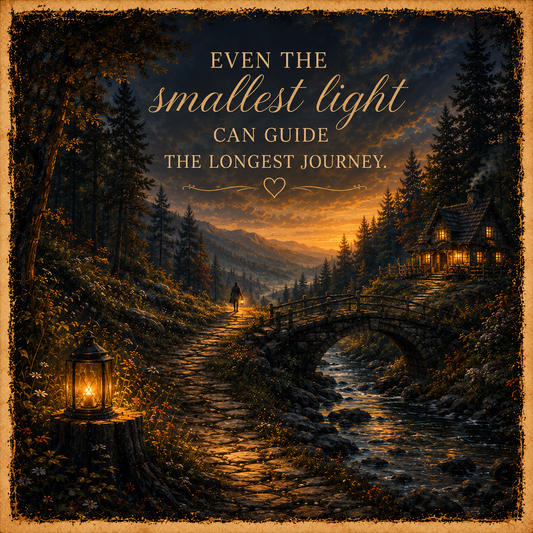 Even the Smallest Light; Lantern Gallery Print Collection No. 1