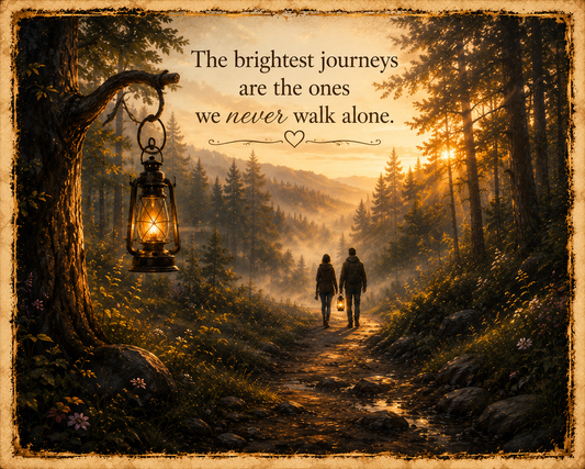 Never Walk Alone; Lantern Gallery Print Collection No. 3