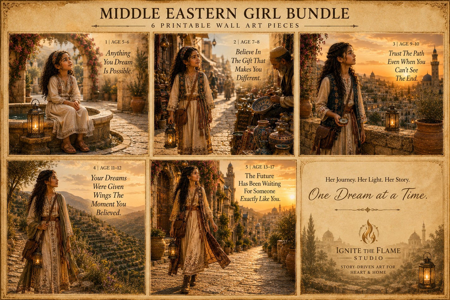 Middle Eastern Heritage / Printable Artwork