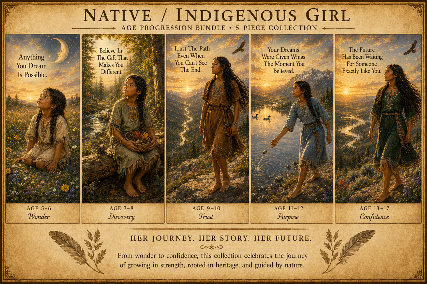 Native Heritage /  Printable Artwork Collection