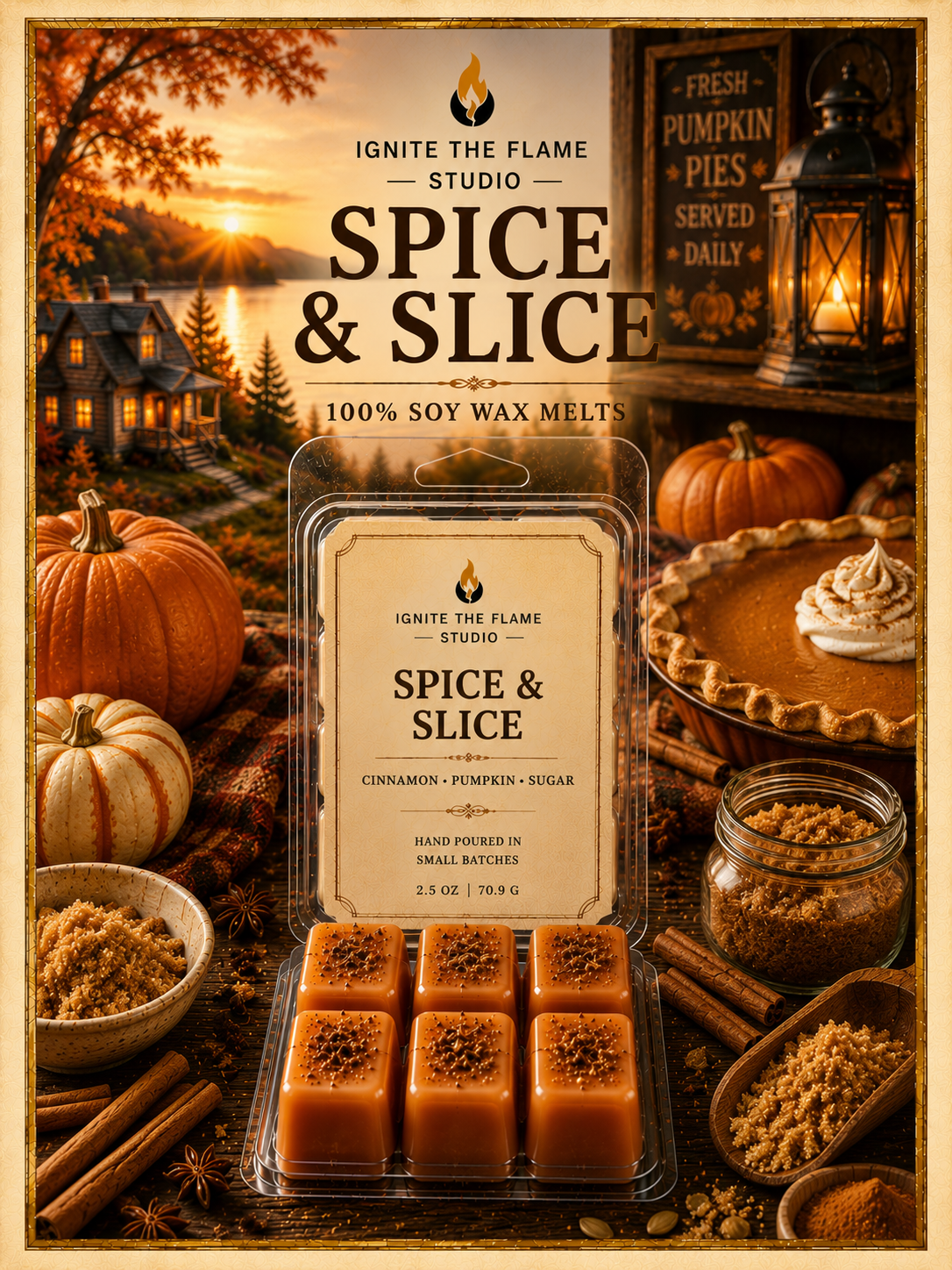 Autumn Scent Wax Melt Collection